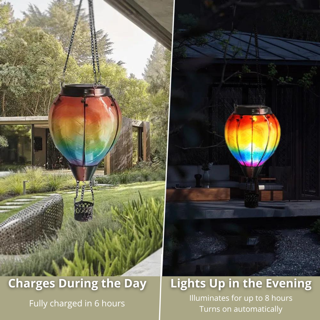 Sky Lantern | Solar-Powered Balloon with Simulated Flame