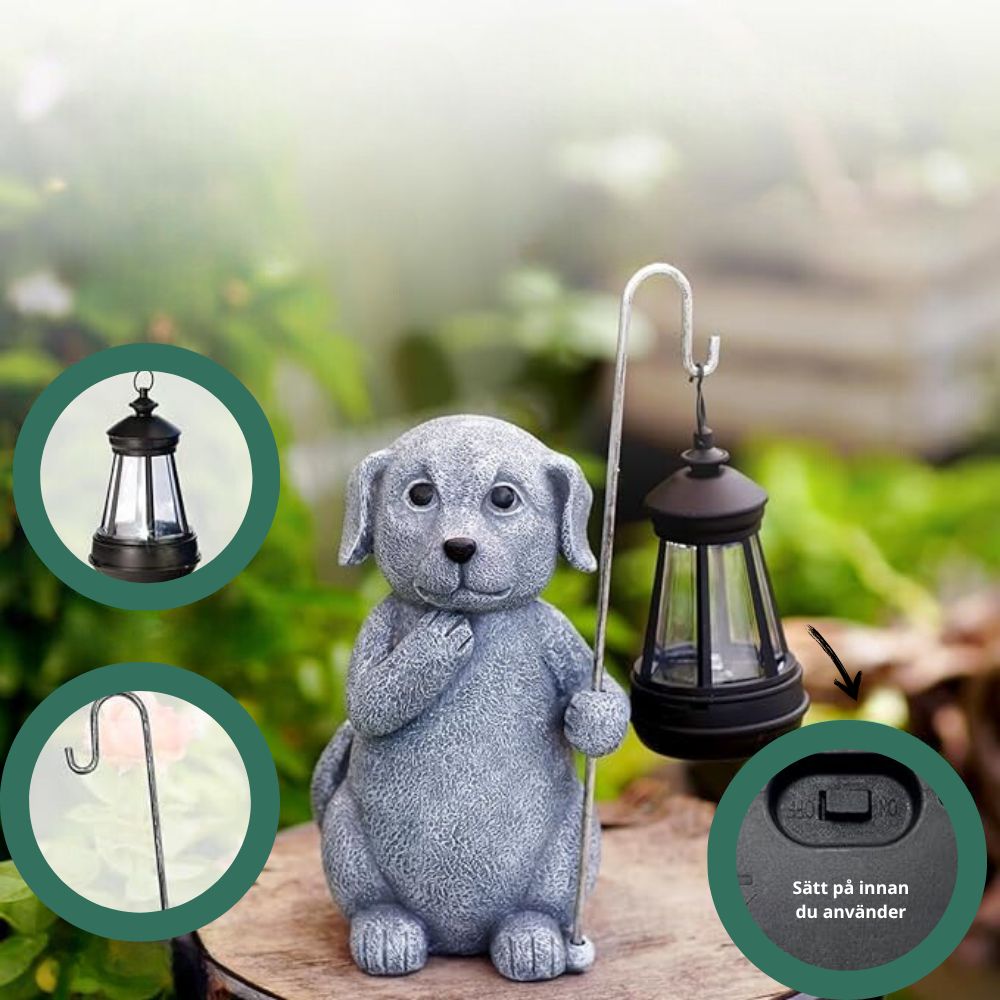 Dog Lantern® | Solar-Powered Garden Lighting