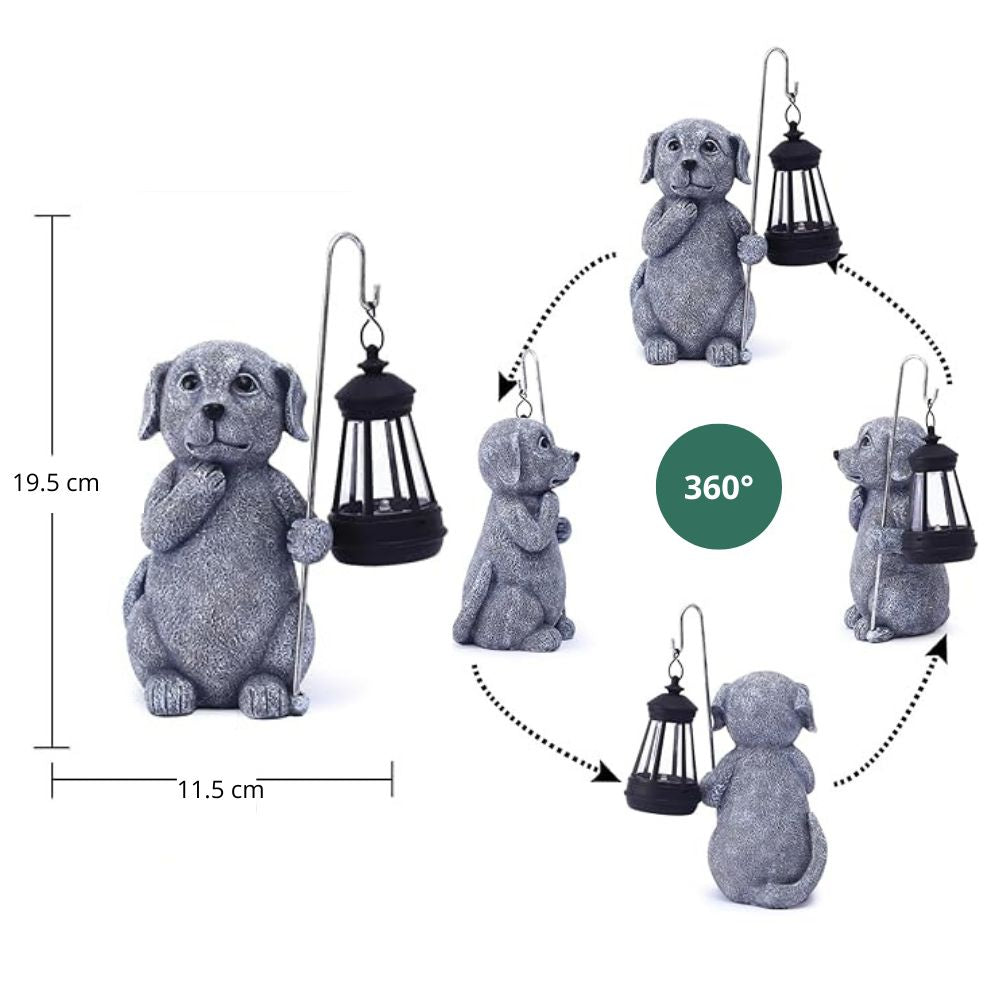 Dog Lantern® | Solar-Powered Garden Lighting