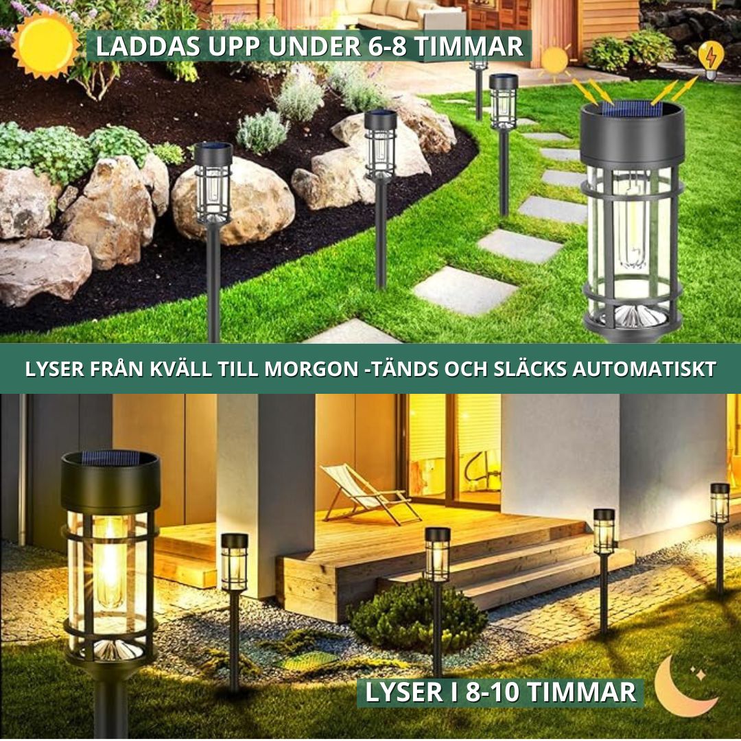 Solar-powered Ground Lamps®