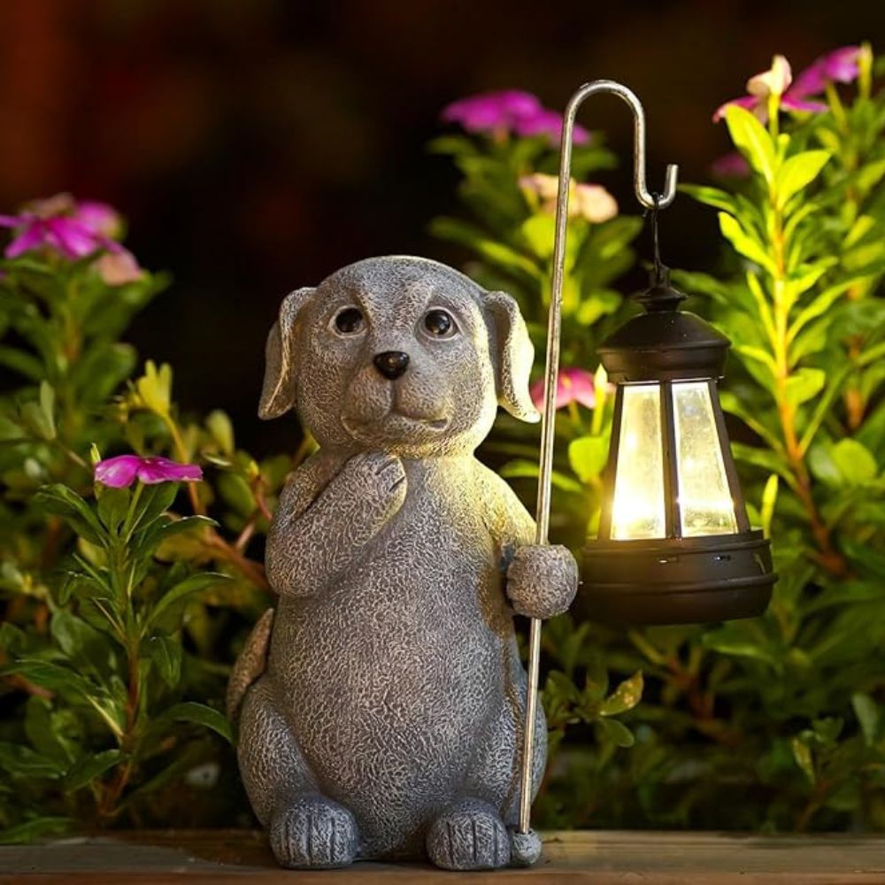 Dog Lantern® | Solar-Powered Garden Lighting