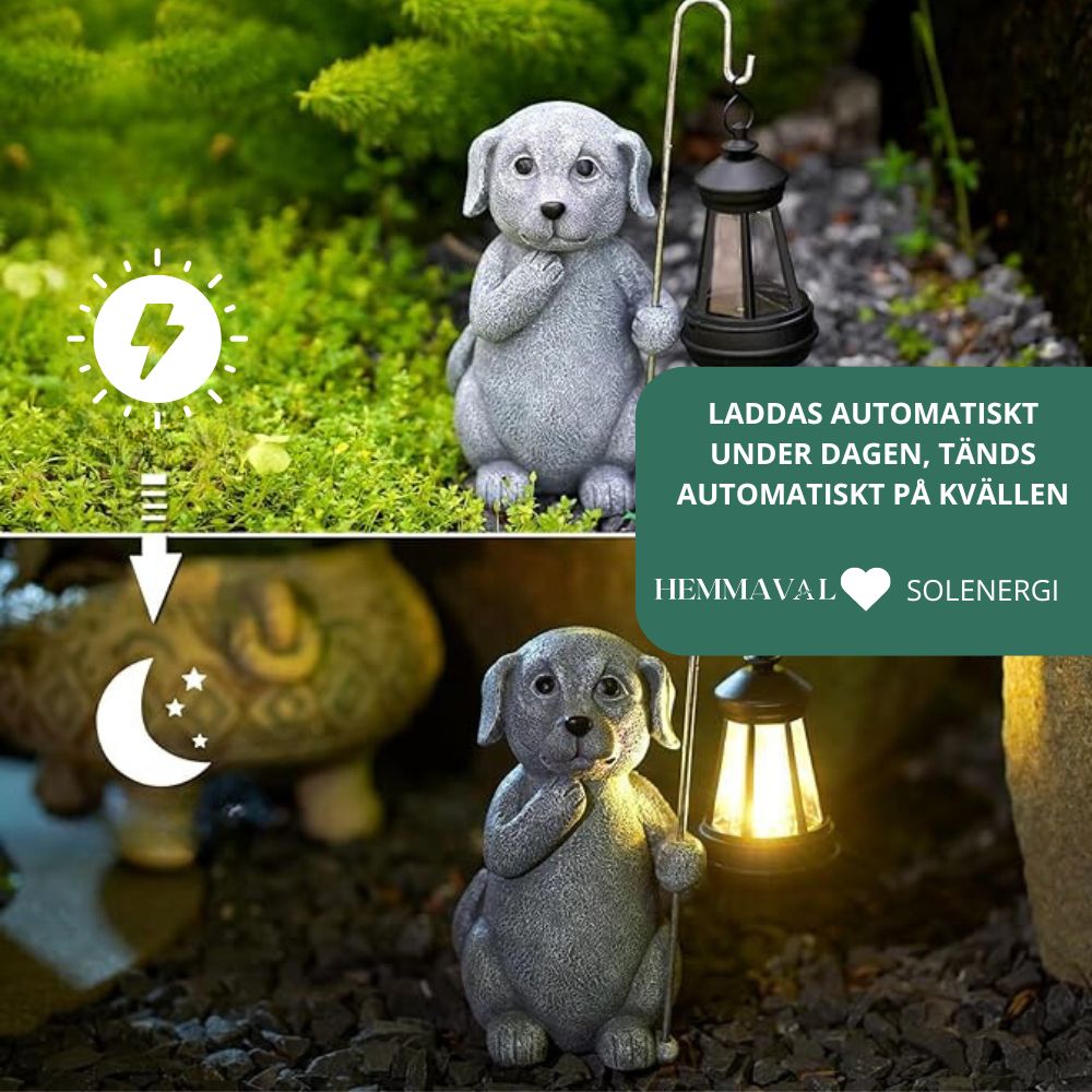 Dog Lantern® | Solar-Powered Garden Lighting