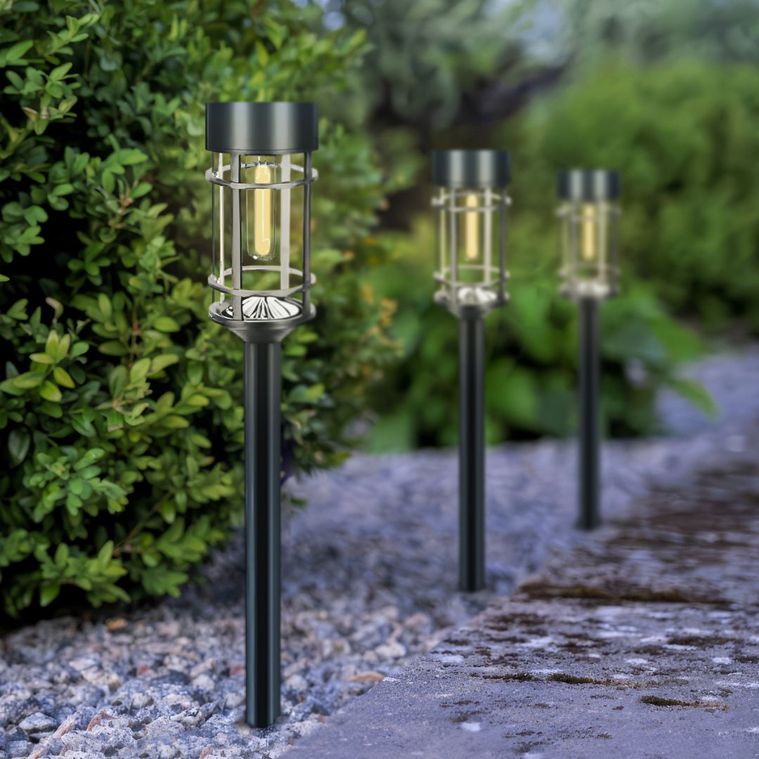 Solarbetriebene Gartenlampen®