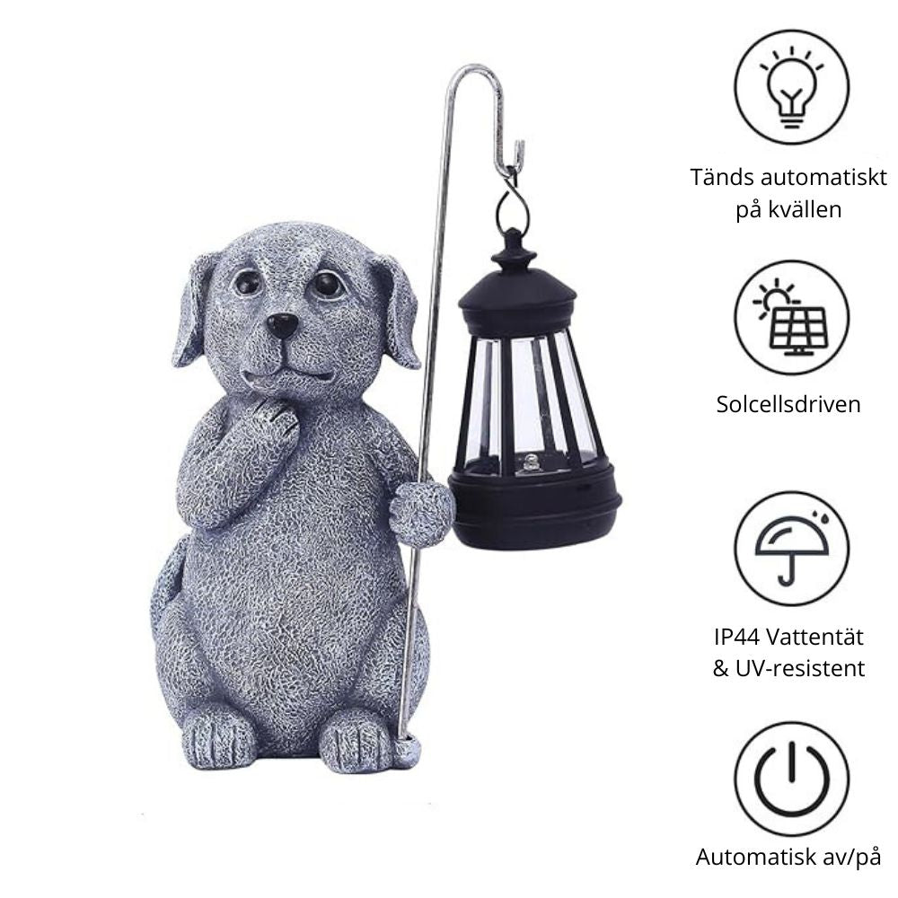 Dog Lantern® | Solar-Powered Garden Lighting