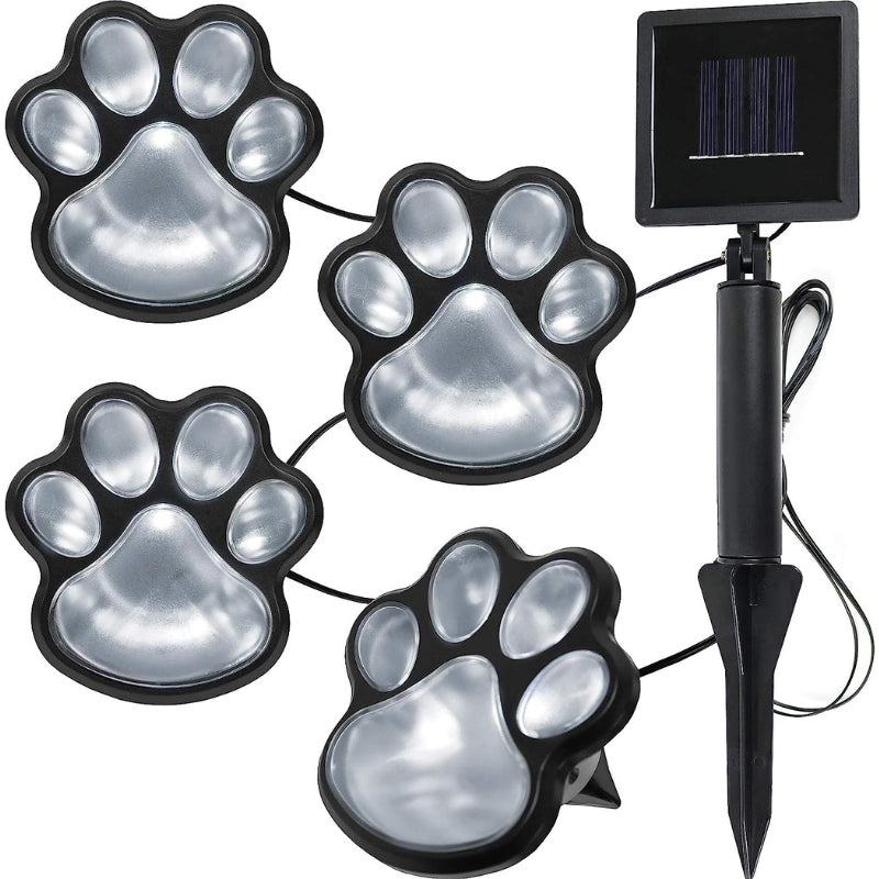 Solar-powered Paw Lighting